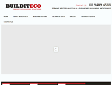 Tablet Screenshot of builditeco.com.au